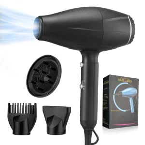 Multi Purpose Hair Styling Tool Natural Hair Dryer and Styling Comb for All Hair Types