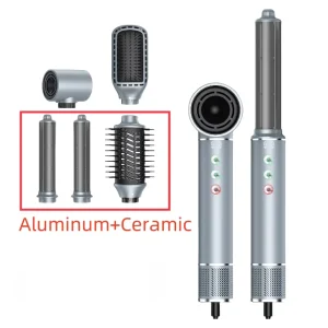 Multi Straightener Curler Hot Air Brush Blow Dryer 5 in 1 Styling Tool Set Styler