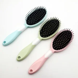Multi color Salon Detangling Hairbrush Set for Curly Hair Comb Brush Features