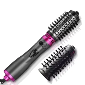 Multi-functional Brush air Straightener Brush 360 Automatic Rotating Comb Electric Heating Comb Protects Dry Hair