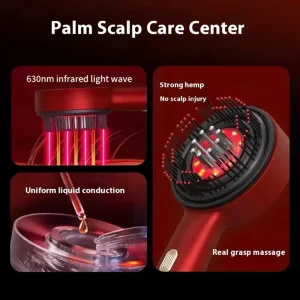 Multi functional Scalp Massager Electric Head Massage Tool Stress Relief Made of Eco Friendly Materials