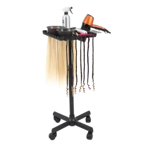 Multi-purpose Rack for Styling Tools and Hair Extension Products