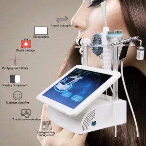 Multifunctional 15 Inch 5 in 1 High Frequency Hair Scalp Massage Device for Hair Spa