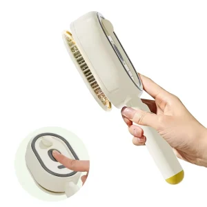 Multifunctional Electric Spray & Massage Comb Retractable Steam Hair Straightener with Travel Features