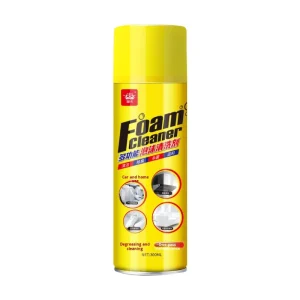 Multifunctional Foam Spray Cleaner Cross Border White Shoe Mousse Cleaning Car Interior Fabric Sofa Dry Cleaning Agent