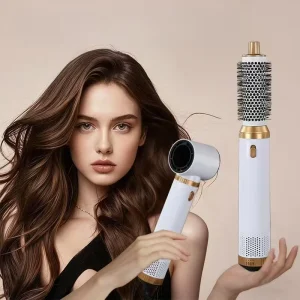 Multifunctional Hair Dryer Five-in-one Styling Curling Rod Straightening Rod Dual Styling Fluffy Comb Hot Air Comb