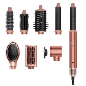 Multifunctional Hair Styler Set Professional Custom Hair Curler Straightener and Curler 2 in 1 Hair Iron