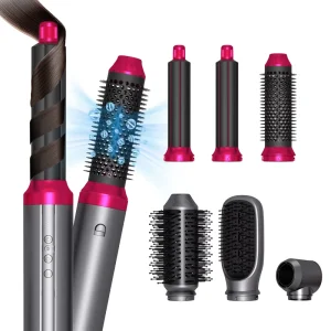 Multifunctional Integrated Hair Styling Safe Lock Interchangeable Heads Hair Dressing Tools