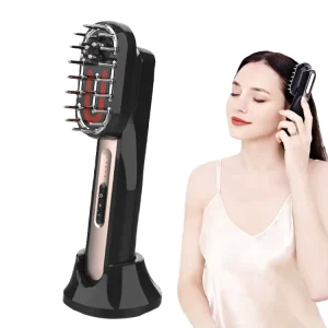 Multifunctional Micro Current Meridian Electric Massage Facial Beauty Comb Hair Growth Scalp Massage Devices