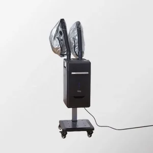 Multifunctional Portable Hair Steamer Micro Mist Machine Effective Treatment Equipment for Spa With Double Piples