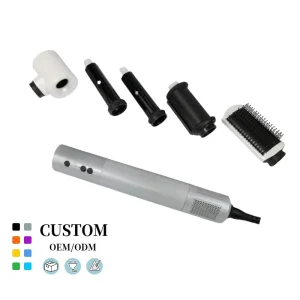 Multifunctional Professional 5 in 1 Styling Tool Effortlessly Create Various Salon Hairstyles