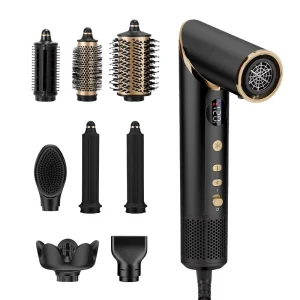 Multifunctional Salon Equipment Multi Styler Hair Dryer Set 8 in 1 Hair Styler for Straightening Auto Wrap Curler
