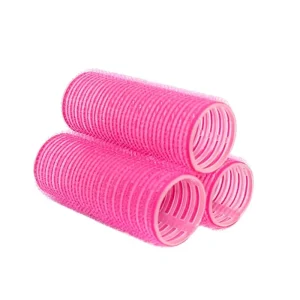 Multiple Colors Available 40*105 mm Self adhesive Hair Rollers LED Temperature Display for Bangs Curls BSCI certified