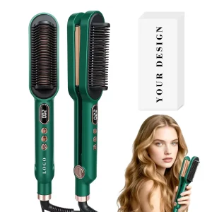 Multiple Colors Lightweight Electric Hair Curler Negative Ion Damage Free Mini Curling Wand Ceramic Heating 2 in 1 Hair Styler