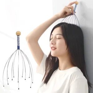 Multiple Colors Scalp Massagers Handheld Head Massage Tingler for Deep Relaxation