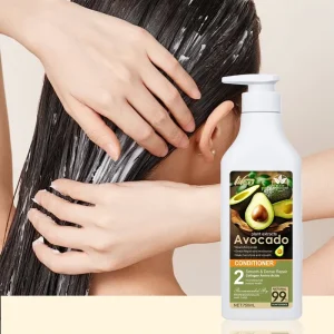 NARY 750mL Natural Avocado Hair Conditioner Anti Split Anti Dandruff Hair Repair Moisturizing Hair Conditioner