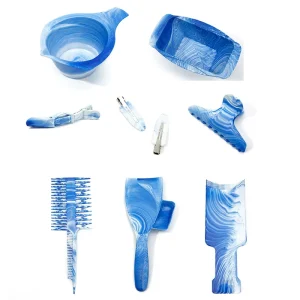 NEW High Quality Hair Dyeing Hairdressing Tool Kit Hair Salon Comb Brush Mixing Bowl Set