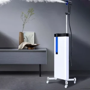 Nano Mist Hair Spa Steamer Micro Mist Hair Spa Steamer Hydrating Nano Spray Device Large Mist Ion Facial Blue Light Moisturizing