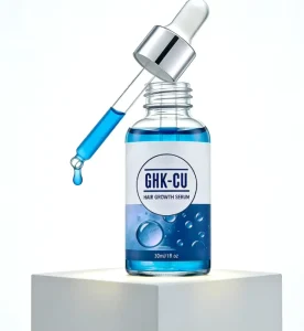 Natural 30ml Hair Care Growth Serum Blue Copper Peptide Advanced Nourishing GHK CU Hair Growth Serum