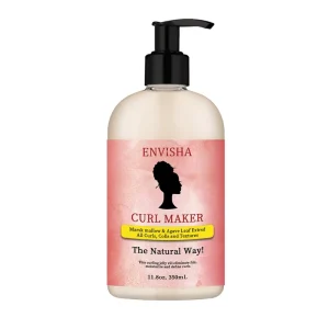 Natural African Curl Hair Styling Sculpting Gel with Strong Hold for Wavy Curly Coily Hair Moisturizing & Vegan