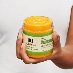 Natural Frizz Hair Honey Butter Shine Pomade for Black Women Curly Hair Organic Styling Cream Hair Wax