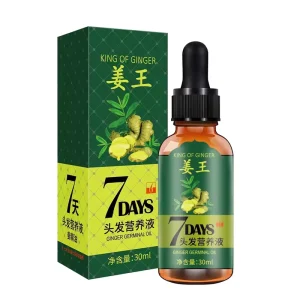 Natural Ginger Essential Oil Hair Growth Oil for Women & Men