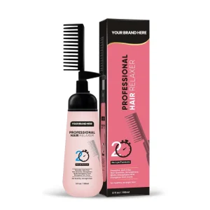 Natural Hair Straightening Products Hair Relaxer Cream for African Black Women Hair