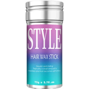 Natural Hair Wax Stick Twist-Up Portable Tame Flyaways Anti Frizz Long Hold Non Greasy 75g OEM ODM Private Label Customized Logo