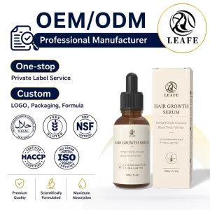 Natural Herbal Hair Growth Serum Formula Intensive Treatment Promote Regrowth Scalp Intensive Treatment Hair Growth Product