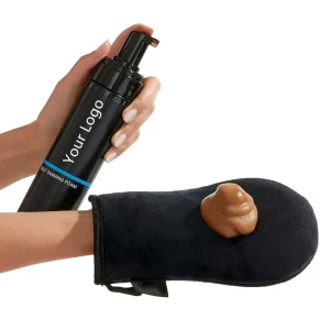 Natural Looking Tan Foam Ultra Dark Bronzing Glowing Mousse Face and Body Instant Tanner Self Tanning Mousse