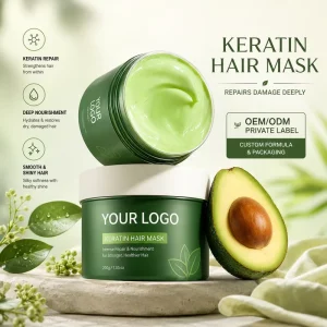 Natural Organic Deep Repairing Keratin Hair Mask for Dry Keratin Hair Mask Hydrating Deep Conditioner for Damaged Frizzy