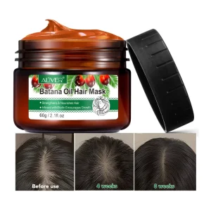 Natural Scalp Care Anti Hair Loss Moisturize Nourishes Batana Oil Hair Butter Mask for Hair Growth with Biotin