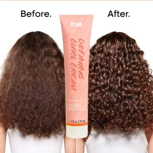 New Arrivals Hair Care for Natural Frizzy Control Defining Cream for All Curly Hair Types Softens Moisturizes Curly Hair Cream