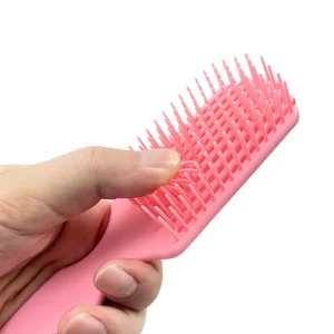 New Best Selling Home Hair Brush Curl Soft Spareribs Clean Anti itch Head Massage Comb Hair Detangling Brush