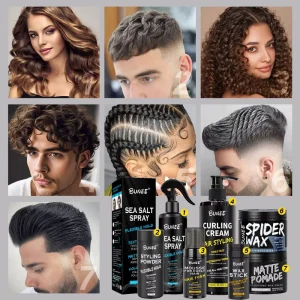 New Design African Hair Care Products Curly Defining 4c Hair Curly Cream Super Moisturizing for Black People