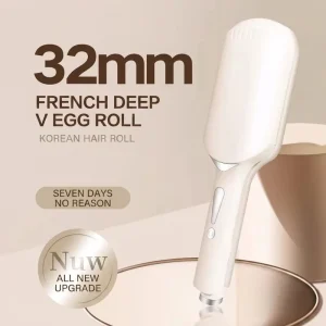 New Design One Clip Styling French Style Lazy Large Wave Fast Styling Long Lasting Performance Electric Hair Curler