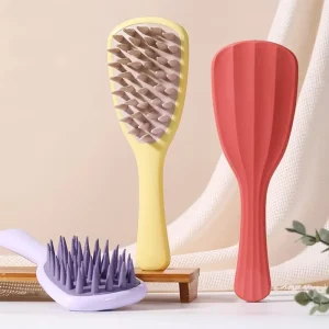 New Design Washing Hair Tool Long Handled Shampoo Brush Multi Purpose Hair Care & Styling Brush Hair Care Tools