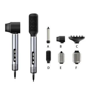 New Household Salon High speed Brushless Hair Dryer Curler Hot Comb Hair Straightener Brush