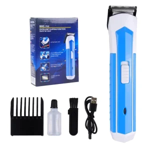 Newest USB Rechargeable Waterproof App Controlled Stainless Steel Blades Wireless Hair Clippers Trimmer for Household Use Women