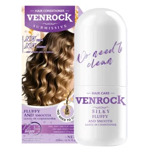 No Rinse Leave In Hair Conditioner 200ml Silky Fluffy Smooth for Frizzy Dry Hair 72H Nourishment