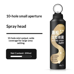 Non Drying Fluffy Refreshing Oil Control Moisturizing Volumizing Hair Spray Dry Curly Leave In Cream Spray