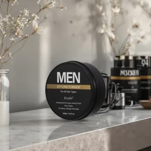 Non Greasy Texturizing Hair Styling Pomade Strong Hold Long Lasting Finish 100g for Men