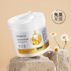 Non Steaming Hair Mask Improves Restlessness Softness Repair and Smoothness of Hair Care with Baked Cream