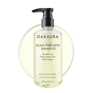 OAKAURA Scalp Strengthen Shampoo Anti Dandruff Smoothing Repairing Fragrance Shampoo for Damaged Hair