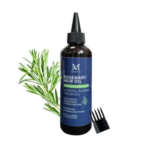 OEM 100% Pure Herbal Hair Oil Men Women Scalp Care Essential Oil Natural Hair Loss Solution Rosemary Hair Growth Oil