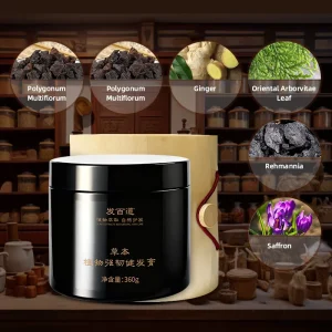 OEM 360g Herbal Scalp Anti Aging Treatment for Fragile Hair Herbal Nourishment Strengthen Hair Follicle Hair Shampoo