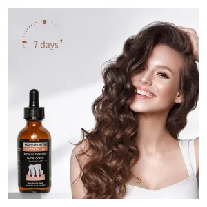 OEM 60ml 30 Days Efficient Hair Growth Moroccan Oil Anti Hair Loss Treatment Natural Organic Hair Loss Regrowth Serum