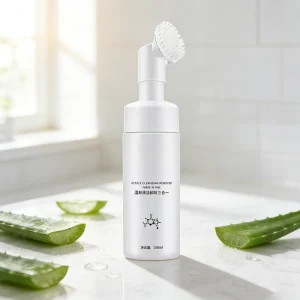 OEM Cosmetics Processing Foam Mild Moisturizing Care Products Amino Acid Facial Cleanser Facial Cleansing Mousse Oil