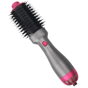 OEM Custom 3 in 1 Electric Hair Dryer Straightener Curling Comb Nylon Brush Negative Ion Technology Household Hotel Commercial