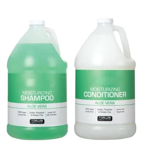 OEM Custom Gallon Moisturizing Shampoo and Conditioner Set for Dry Hair 100% Vegan Natural Plant Ingredients Herbal Scent